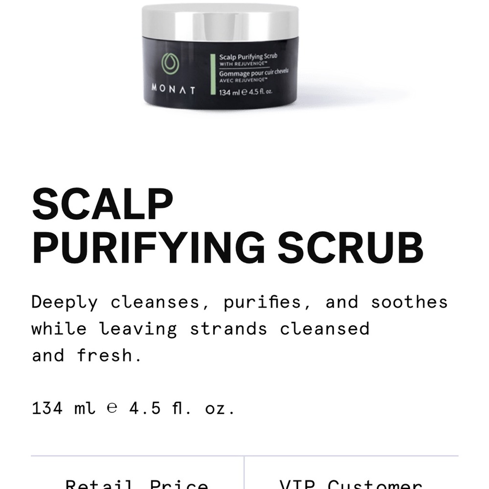 Monat Scalp Purifying Scrub